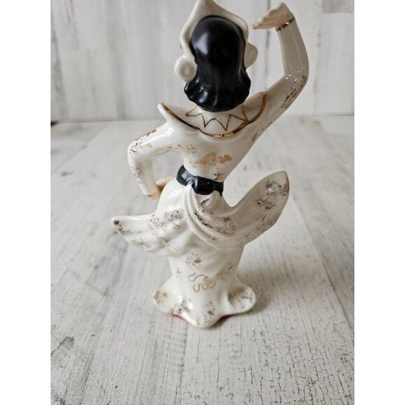 Lefton girl dancing dress Keisha Buddha Monk MR10247 figuring‎ statue unique - Picture 4 of 9